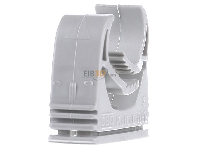 View on the left OBO Bettermann Vertr M-Quick 18-22LGR Tube clamp 18,5...22,5mm 
