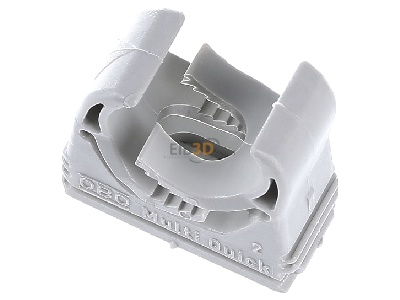 View up front OBO Bettermann Vertr M-Quick 18-22LGR Tube clamp 18,5...22,5mm 

