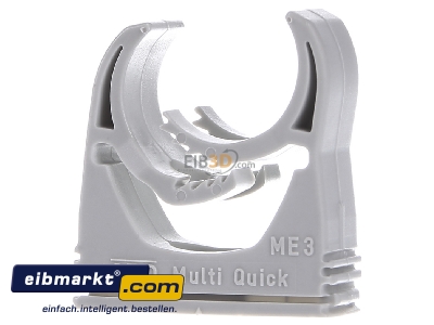 Front view OBO Bettermann Vertr 2153734 Tube clamp 25...32mm
