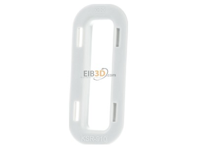 Front view OBO KSR-910 PE Cable protection ring for duct 20x58mm 
