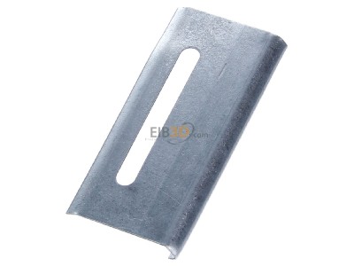 View top left Niedax RKB 100 Bottom end plate for cable tray (solid 
