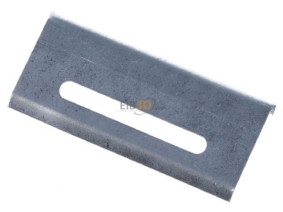 Top rear view Niedax RKB 100 Bottom end plate for cable tray (solid 
