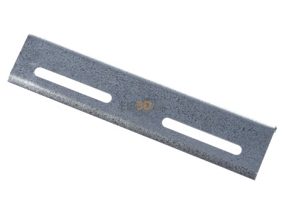 Top rear view Niedax RKB 200 Bottom end plate for cable tray (solid 
