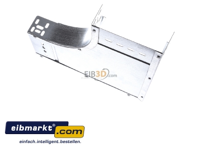 Top rear view Niedax RES 60.150 Bend for cable tray 60x150mm
