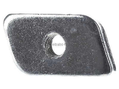 Front view Niedax GSM 406 Strut-nut M6 
