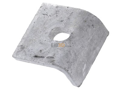 View top right Niedax HSK 20 Clamp piece for profile rail Steel 
