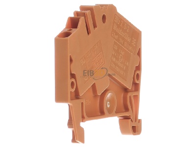 View on the right Weidmller ZDU 2.5-2/3AN OR Feed-through terminal block 5,1mm 24A 
