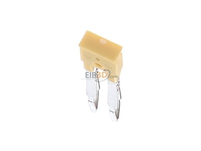 Top rear view Weidmller ZQV 1.5/2 Cross-connector for terminal block 2-p 
