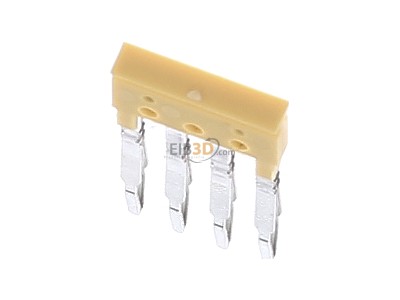 Top rear view Weidmller ZQV 1.5/4 Cross-connector for terminal block 4-p 
