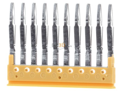 Back view Weidmller ZQV 1.5/10 Cross-connector for terminal block 10-p 

