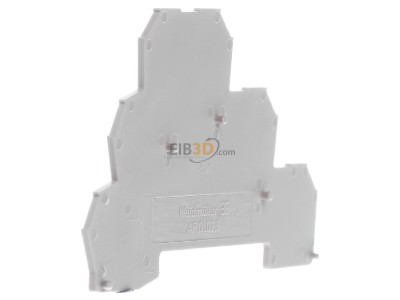 View on the left Weidmller AP DLD2.5 DB End/partition plate for terminal block 
