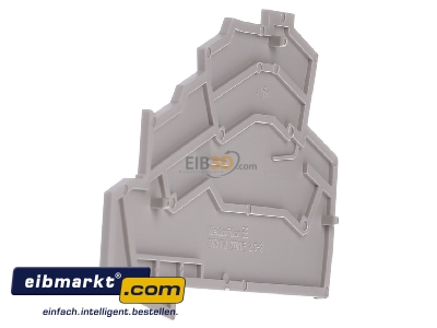 View on the left Weidmller 1805960000 End/partition plate for terminal block
