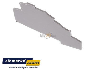 Top rear view Weidmller 1805960000 End/partition plate for terminal block
