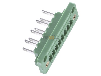 Ansicht oben links Phoenix Contact DFK-MC1,5/8-GF-3,81 Durchf�hrungsgeh�use 160V,8A,3,81mm,8p 