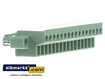 View on the left Phoenix Contact 1850990 Cable connector for printed circuit
