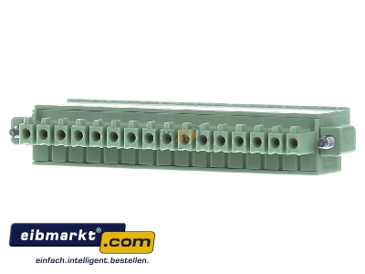 Ansicht hinten Phoenix Contact 1850990 Stecker,geschraubt 160V,8A,3,81mm,16p FRONTMC1,5/16STF3,81