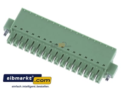 Top rear view Phoenix Contact 1850990 Cable connector for printed circuit
