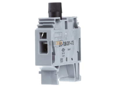 View on the right WAGO 282-128/281-413 Fuse terminal block 10A 13mm 
