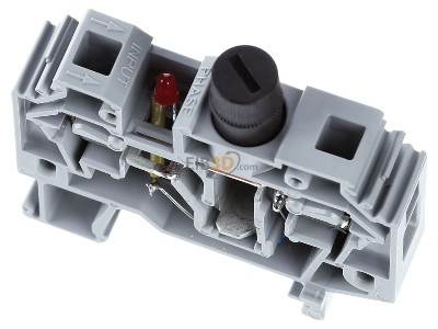 View up front WAGO 282-128/281-413 Fuse terminal block 10A 13mm 
