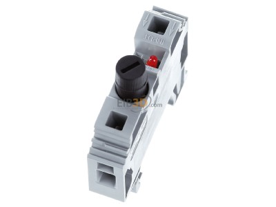 View top right WAGO 282-128/281-413 Fuse terminal block 10A 13mm 

