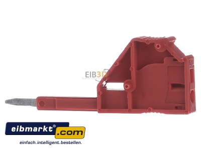 Frontansicht Phoenix Contact PS-5 Anreih-Pr�fstecker f. ST 2,5 rot 