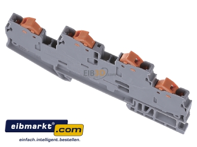 Top rear view Phoenix Contact QTTCB 1,5 Feed-through terminal block 5,2mm 17,5A
