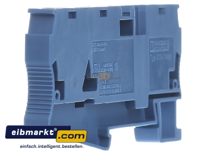View on the right Phoenix Contact ST 6-TWIN BU Feed-through terminal block 8,2mm 52A - 

