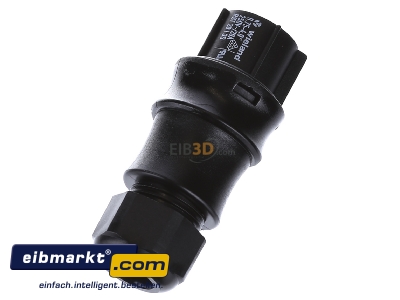 Top rear view Wieland RST20I3S B1 ZR1V SW Connector plug-in installation 3x4mm
