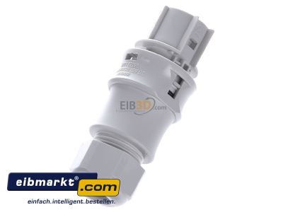 Top rear view Wieland RST20I3S B1 ZR2V GL Connector plug-in installation 3x4mm²
