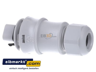 Ansicht rechts Wieland RST20I3S S1 ZR1V GL Steckverbinder Stecker 3p,250V,D=6-10mm,lgr 