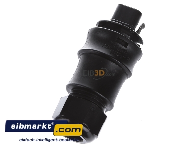 Top rear view Wieland RST20I3S S1 ZR2V SW Connector plug-in installation 3x4mm²

