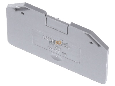 Top rear view Phoenix Contact D-UT 16 End/partition plate for terminal block 
