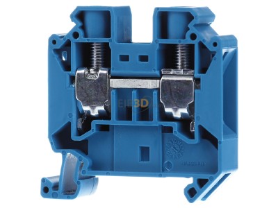 Front view Phoenix UT 16 BU Feed-through terminal block 12,2mm 76A 
