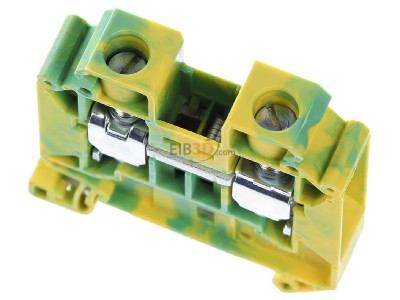 View up front Phoenix UT 16-PE Ground terminal block 1-p 12,2mm 
