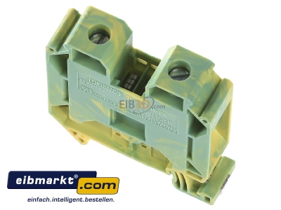 Top rear view Phoenix Contact UT 35-PE Ground terminal block 1-p 16mm 
