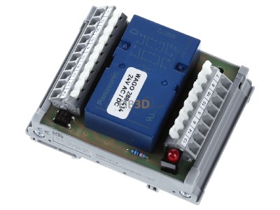 View top right WAGO 288-414 Switching relay AC 24V DC 24V 6A 
