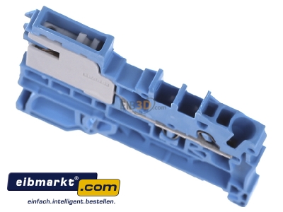 View up front WAGO Kontakttechnik 2002-7114 Neutral disconnect terminal block 5,2mm - 
