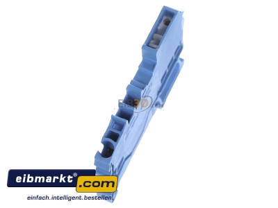 View top right WAGO Kontakttechnik 2002-7114 Neutral disconnect terminal block 5,2mm - 
