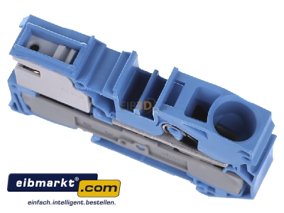 View up front WAGO Kontakttechnik 2016-7114 Neutral disconnect terminal block 12mm - 
