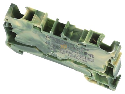 Top rear view WAGO 2006-1207 Ground terminal block 1-p 7,5mm 
