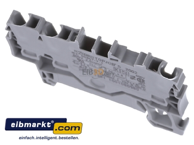 Top rear view WAGO Kontakttechnik 2002-1301 Feed-through terminal block 5,2mm 24A - 
