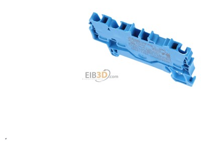 Top rear view WAGO 2002-1304 Feed-through terminal block 5,2mm 24A 
