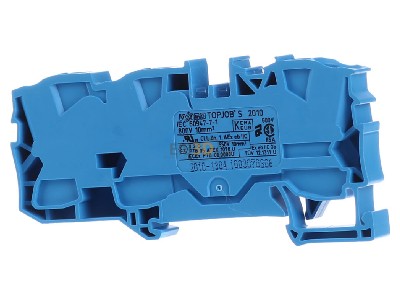 Back view WAGO 2010-1304 Feed-through terminal block 10mm 57A 
