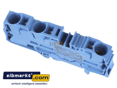 Top rear view WAGO Kontakttechnik 2016-1304 Feed-through terminal block 12mm 76A
