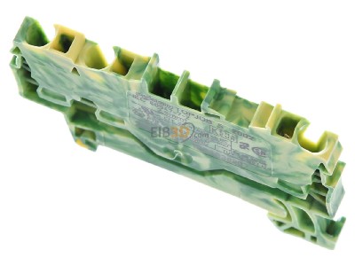 Top rear view WAGO 2002-1307 Ground terminal block 1-p 5,2mm 
