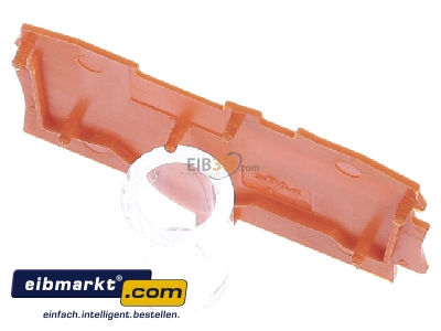 Top rear view WAGO Kontakttechnik 2002-1292 End/partition plate for terminal block
