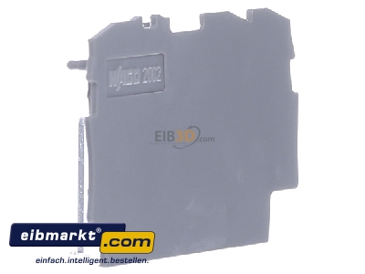 View on the left WAGO Kontakttechnik 2002-1391 End/partition plate for terminal block
