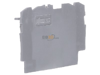 View on the left WAGO 2002-1491 End/partition plate for terminal block 
