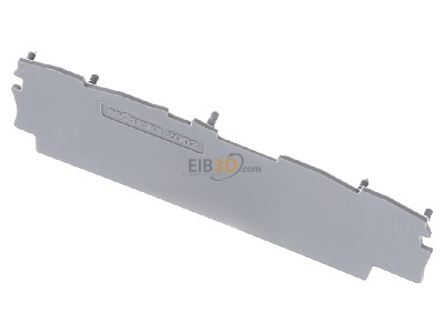 View up front WAGO 2002-1491 End/partition plate for terminal block 
