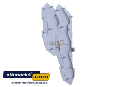 Ansicht oben links WAGO Kontakttechnik 2002-2291 Abschluss-u.Zwischenplatte 0,8mm dick 